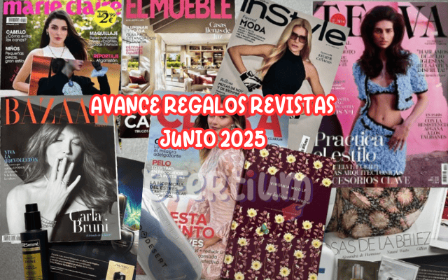 Avance Regalos Revistas Junio 2025