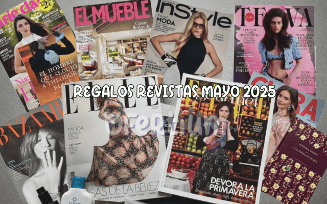 Regalos Revistas Mayo 2025