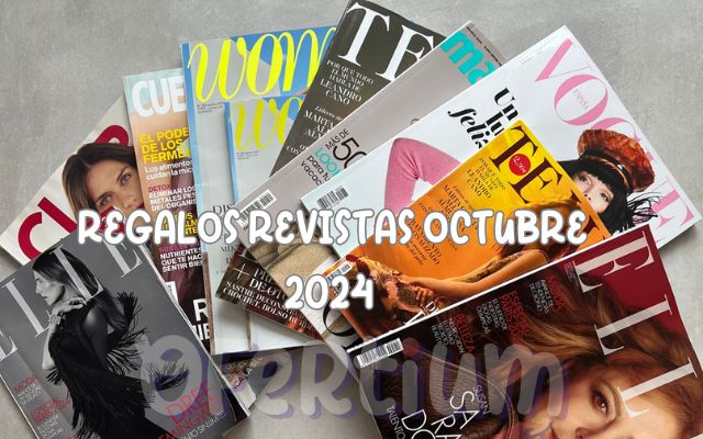 Regalos revistas octubre 2024 - Ofertium