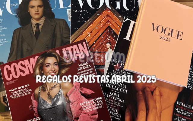 Regalos Revistas abril 2025